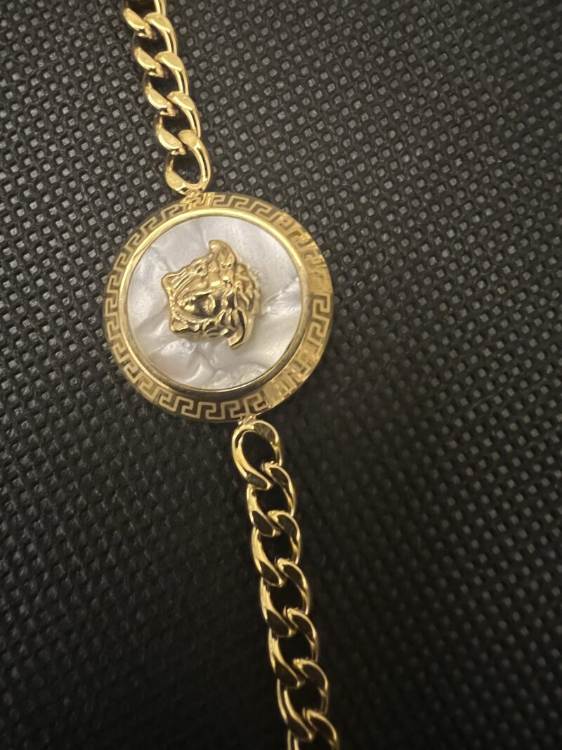 Bracelet Blaqué Or Versace Medusa – Élégance Moderne et Résistance Exceptionnelle